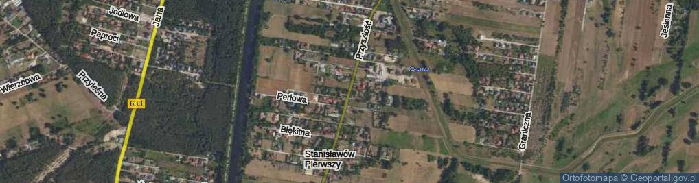 Zdjęcie satelitarne Przyszłość ul.